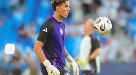 Der Zieler-Nachfolger bei Hannover 96: Deutschlands U21-Nationaltorhüter Nahuel Noll. / Foto: Robert Nemeti/dpa