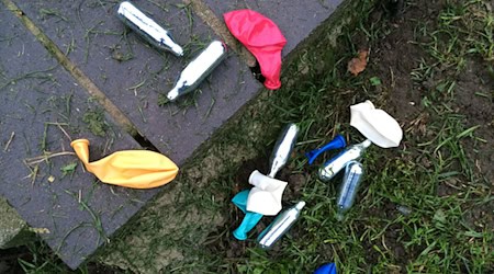 Missbrauch von Lachgas führte im vergangenen Jahr bei einigen Menschen zu Körperlähmungen. (Symbolbild) / Foto: Teresa Dapp/dpa