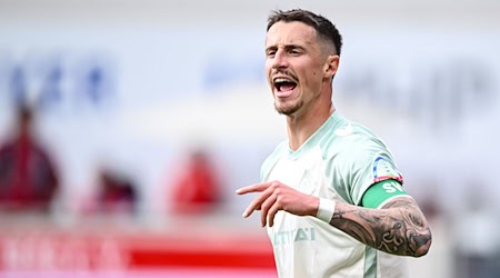 Verteidiger Marco Friedl bleibt Kapitän bei Werder Bremen. / Foto: Harry Langer/dpa