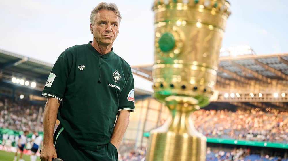 Nächste Niederlage für Werders neuen Trainer Horst Steffen.  / Foto: Bernd Thissen/dpa