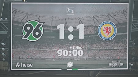 Das letzte Derby zwischen Hannover und Braunschweig endete mit einem 1:1 im Niedersachsenstadion / Foto: Swen Pförtner/dpa