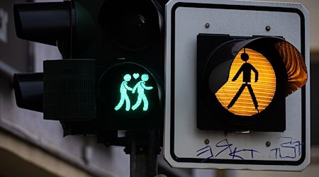 Rechtsstreit um gleichgeschlechtliche Ampelpärchen: Das Verwaltungsgericht Hannover weist die Klage ab. / Foto: Moritz Frankenberg/dpa