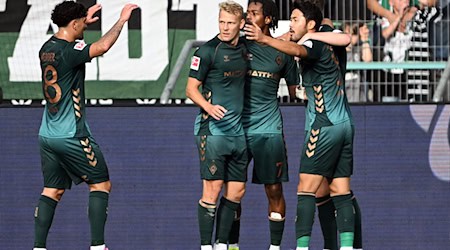 Werder nutzte die Abwehrschwächen Gladbachs gnadenlos aus / Foto: Federico Gambarini/dpa