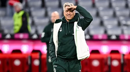 Werder-Trainer Horst Steffen hofft auf die kommenden Spiele. / Foto: Harry Langer/dpa