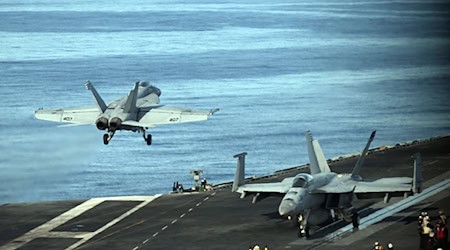 US-Flugzeugträger zu Nato-Übung in der Nordsee / Foto: Federico Gambarini/dpa