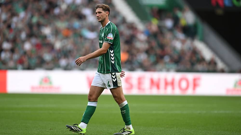 Werder Bremen muss gegen den SC Freiburg auf Niklas Stark verzichten. / Foto: Carmen Jaspersen/dpa
