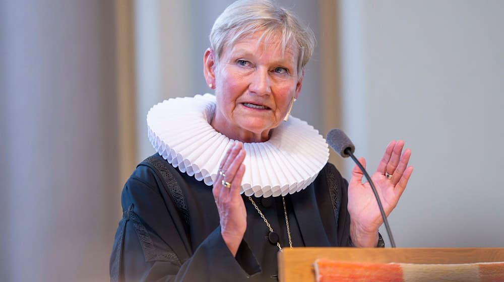 Bischöfin Kirsten Fehrs ist die Ratsvorsitzende der Evangelischen Kirche in Deutschland. (Archivbild) / Foto: David Inderlied/dpa