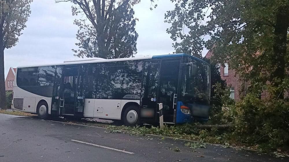 Ein elf Jahre altes Mädchen starb, als sie mit ihrem Fahrrad auf die Straße fuhr und von einem Bus erfasst wurde. / Foto: NWM-TV/dpa