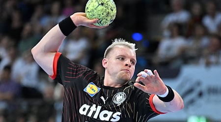 Justus Fischer fällt für die Länderspiele der DHB-Auswahl gegen Island aus. (Archivbild) / Foto: Bernd Weißbrod/dpa Handballer ohne Kreisläufer Fischer gegen Island