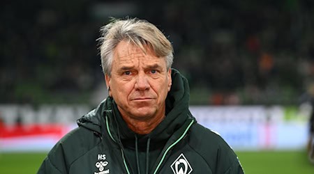 Trotz Positivlauf: Trainer Horst Steffen warnt vor Mainz 05. (Archivbild) / Foto: Carmen Jaspersen/dpa