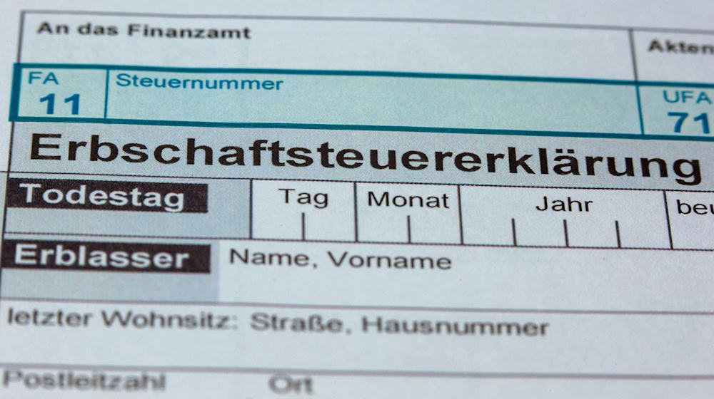 Das Land Niedersachsen hat im vergangenen Jahr von Erbschaften und Schenkungen profitiert. (Symbolbild) / Foto: Jens Büttner/dpa