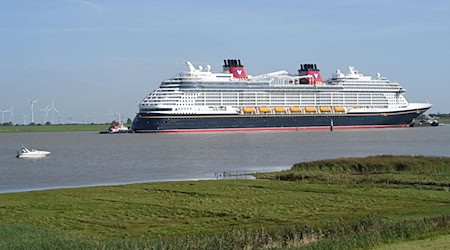 Die «Disney Destiny» ist das jüngste von der Meyer Werft fertiggestellte Kreuzfahrtschiff. (Archivfoto) / Foto: Lars Penning/dpa