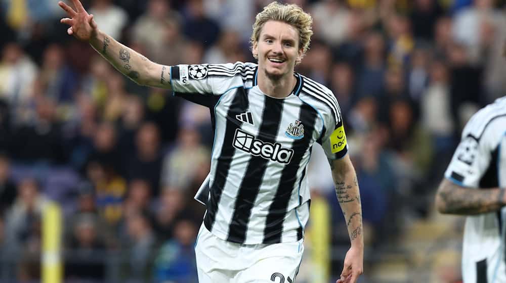 Feiert Traumstart in England: Nick Woltemade von Newcastle United. (Archiv) / Foto: Bruno Fahy/Belga/dpa