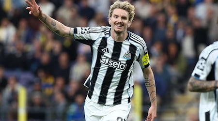 Feiert Traumstart in England: Nick Woltemade von Newcastle United. (Archiv) / Foto: Bruno Fahy/Belga/dpa