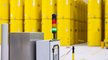 Es gibt rund 27.000 Kubikmeter hochradioaktiven Atommüll in Deutschland, für den ein Endlager gefunden werden muss. / Foto: Guido Kirchner/dpa