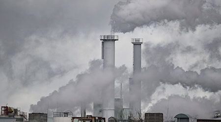 Rauchende Schlote - Im Qualm ist oft CO2 enthalten. (Archivbild) / Foto: Patrick Pleul/dpa