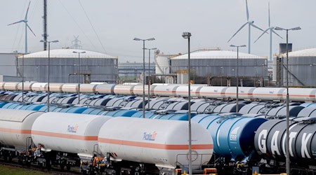 Wilhelmshaven könnte künftig eine Drehscheibe für den Export von klimaschädlichem CO2 werden. (Archivbild)  / Foto: Hauke-Christian Dittrich/dpa