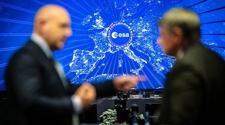Die europäische Raumfahrtbehörde Esa feiert in diesem Jahr ihr 50-jähriges Bestehen. / Foto: Sina Schuldt/dpa