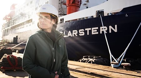 In einigen Tagen geht das Forschungsschiff «Polarstern» auf Forschungsreise unter der Leitung von Heike Link von der Universität Rostock. / Foto: Sina Schuldt/dpa