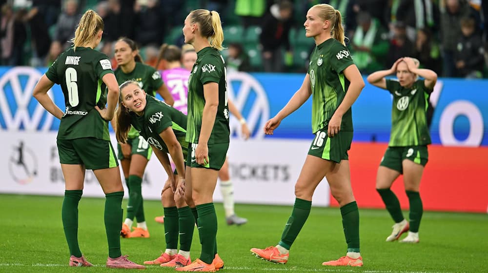 Beim Champions-League-Spiel in Lyon gab es für Wolfsburgs Fußballerinnen nichts zu holen. (Archicbild) / Foto: Swen Pförtner/dpa