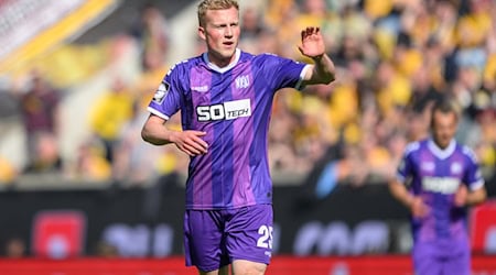 Niklas Wiemann bleibt beim VfL Osnabrück (Archivfoto). / Foto: Robert Michael/dpa