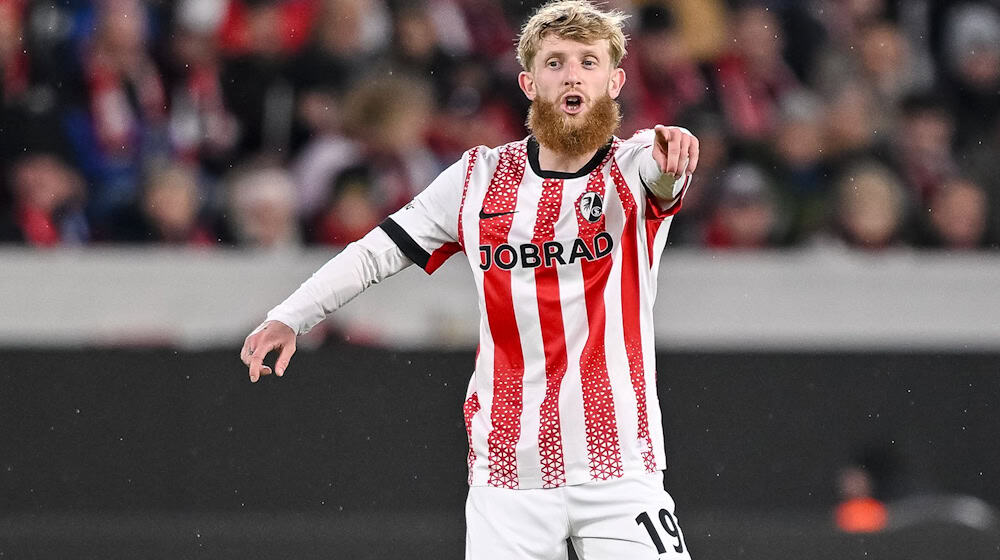 Niklas Beste wird den Freiburgern in Wolfsburg fehlen. (Archivbild) / Foto: Harry Langer/dpa