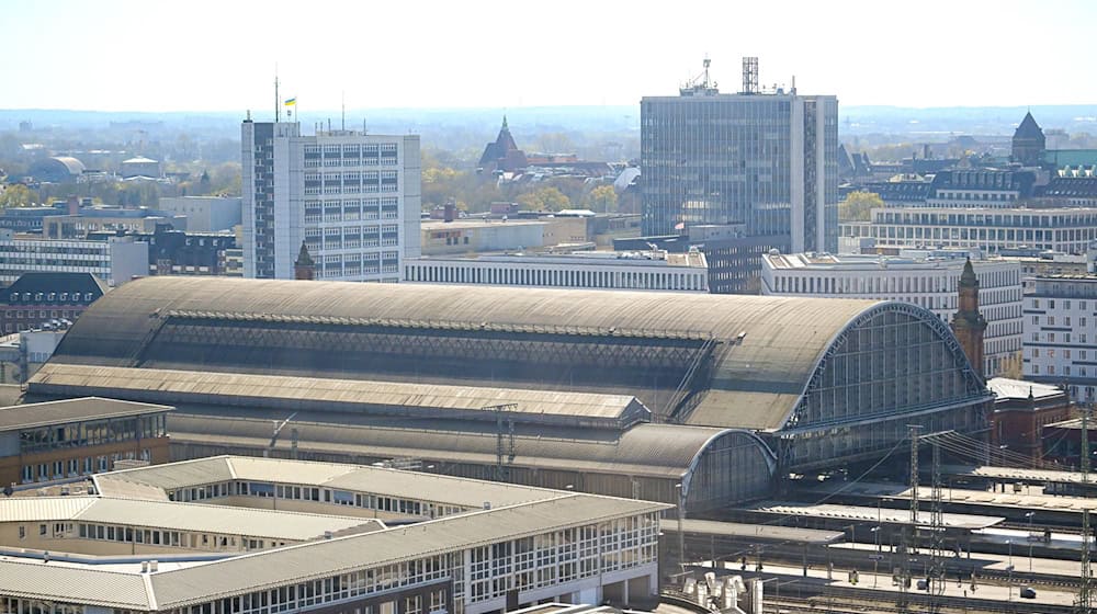 Ein Lokführer rettete mit einer Schnellbremsung einem Flaschensammler das Leben. (Archivbild) / Foto: Sina Schuldt/dpa