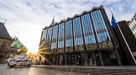 Die Bremische Bürgerschaft ist das Landesparlament in Bremen. Das Haus der Bürgerschaft liegt in der Innenstadt am Marktplatz. (Archivbild) / Foto: Sina Schuldt/dpa