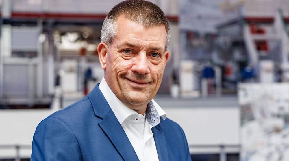 André Walter soll die Meyer Werft von Juli 2026 an führen. (Archivbild) / Foto: Markus Scholz/dpa