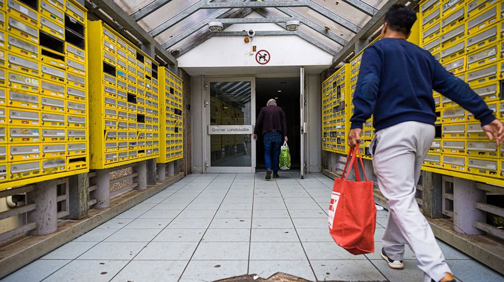 Das verwahrloste Gebäude macht immer wieder Schlagzeilen. (Archivbild) / Foto: Moritz Frankenberg/dpa