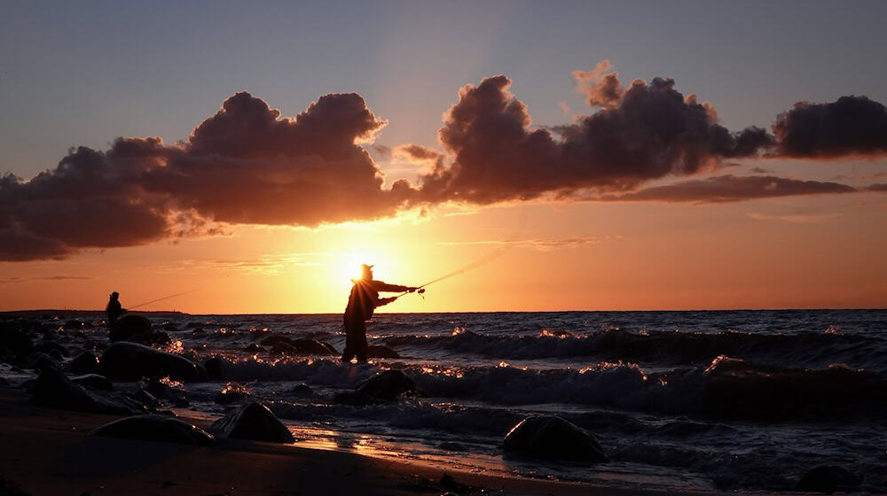 Freizeitangler an Nord- und Ostsee müssen künftig bestimmt Fänge melden. (Symbolbild) / Foto: Christian Charisius/dpa