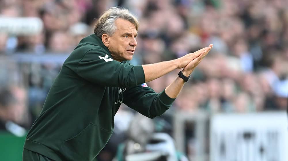 Werder-Trainer Horst Steffen.  / Foto: Carmen Jaspersen/dpa