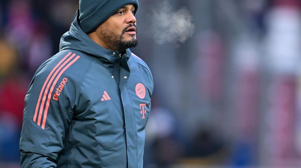 Trainer Vincent Kompany hofft auf einen erfolgreichen Start ins Jahr. / Foto: Sven Hoppe/dpa