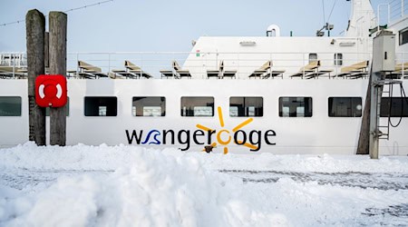 Extremes Winterwetter herrscht auch auf der Insel Wangerooge.  / Foto: Hauke-Christian Dittrich/dpa