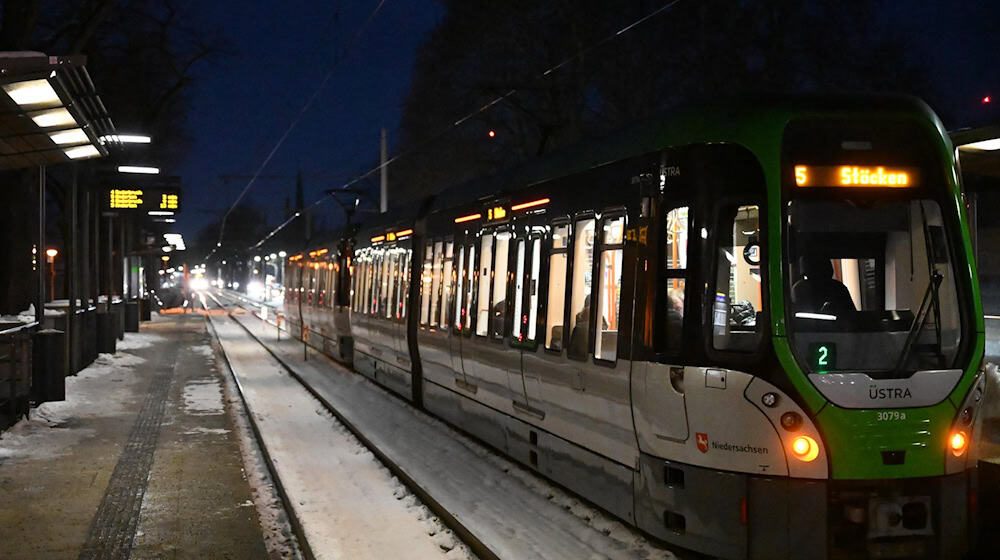 Die meisten Straßenbahnen im Raum Hannover waren regulär unterwegs. (Symbolbild) / Foto: Shireen Broszies/dpa