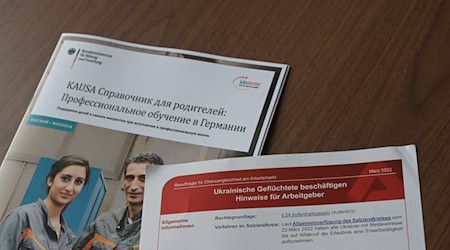 Fast 40.000 Ukrainerinnen und Ukrainer haben inzwischen in Niedersachsen und Bremen eine Arbeit gefunden. (Symbolbild) / Foto: Heiko Rebsch/dpa