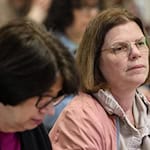 Die Bremer CDU-Fraktion hat kein Vertrauen mehr in die Senatorinnen Bernhard (links) und Vogt (rechts). (Archivbild) / Foto: Focke Strangmann/dpa