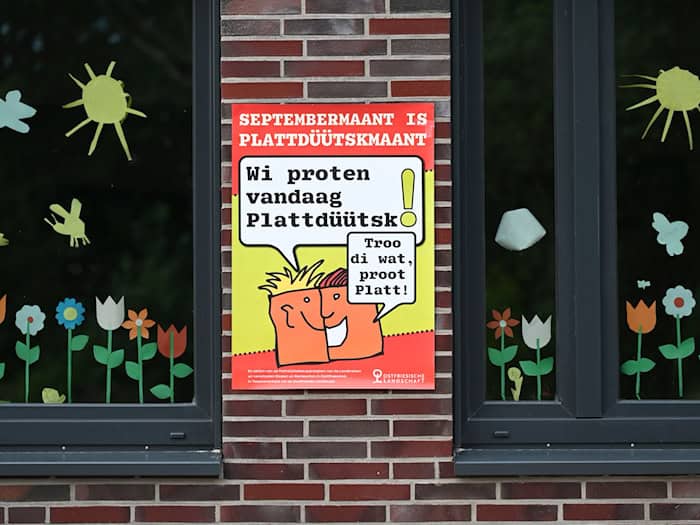 Oft gibt es an Schulen Plattdeutsch-AGs, teils wird auch auf Platt unterrichtet. (Archivbild) / Foto: Lars Penning/dpa