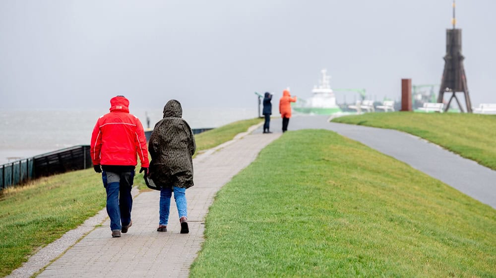 Die Woche startet bewölkt mit Regenschauern, im Harz taut es. (Symbolbild)  / Foto: Hauke-Christian Dittrich/dpa