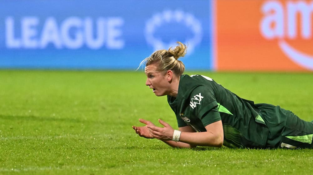 Die Meisterschaft ist für Wolfsburgs Stürmerin Alexandra Popp nach dem Remis gegen Essen weit entfernt. (Archivbild) / Foto: Swen Pförtner/dpa