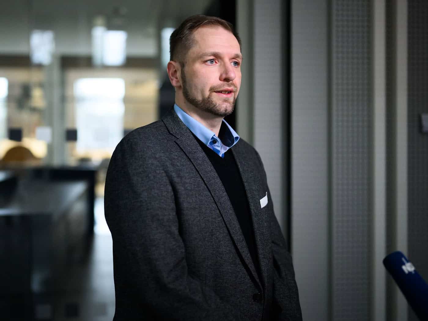 Stephan Bothe ist Vizechef der AfD Niedersachsen und der Landtagsfraktion. (Archivbild) / Foto: Julian Stratenschulte/dpa