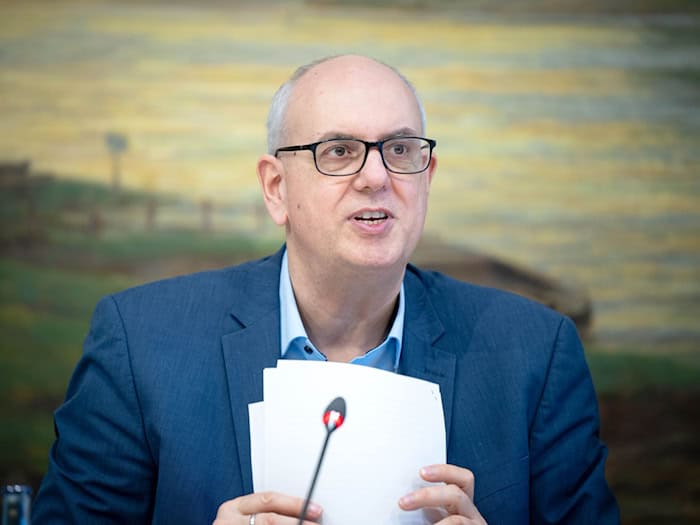 Bremens Bürgermeister Bovenschulte fordert Entlastungen von der Bundesregierung. (Archivbild) / Foto: Sina Schuldt/dpa