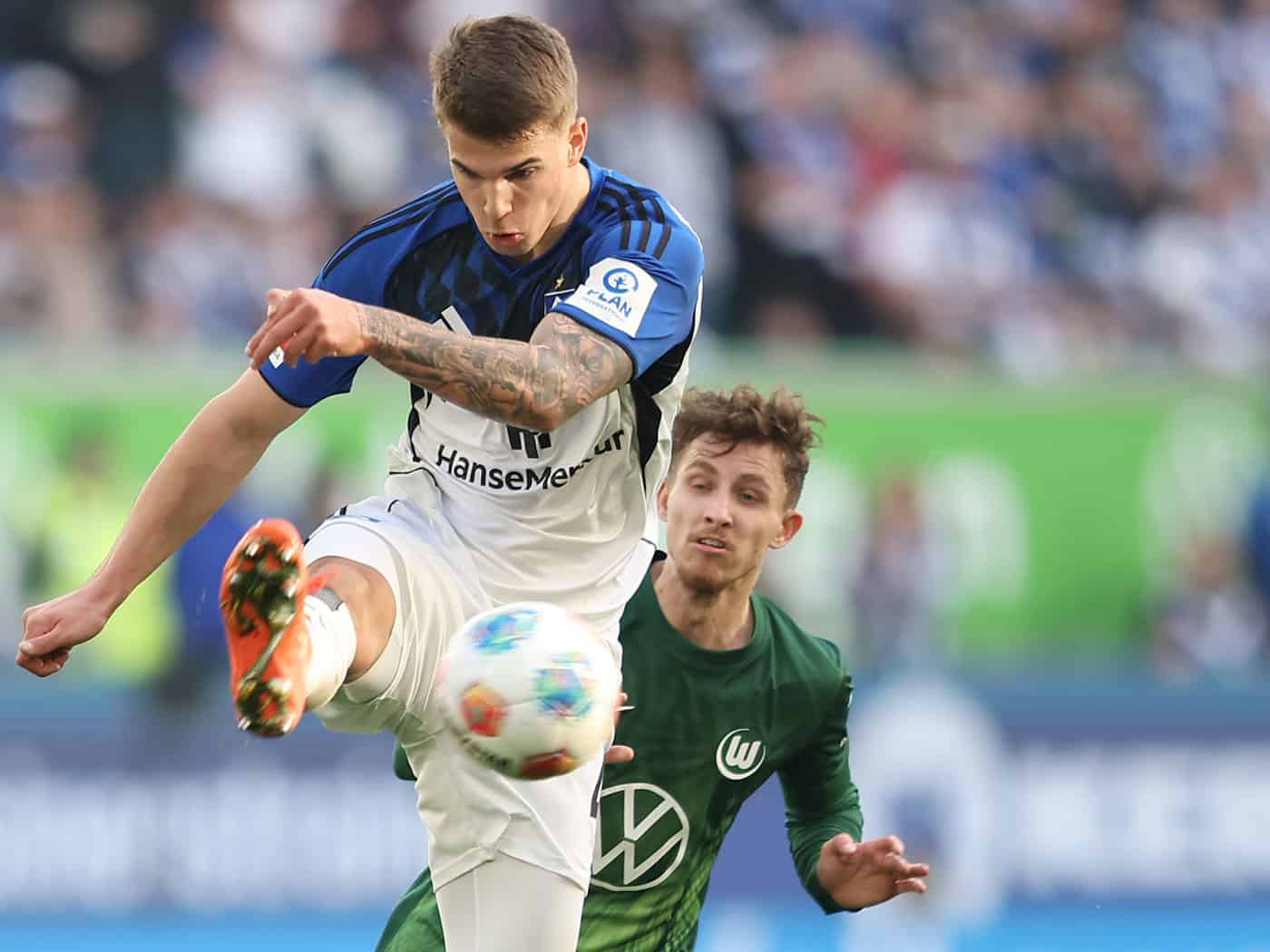 Luka Vuskovic war beim HSV wieder einmal der Matchwinner. / Foto: Andreas Gora/dpa