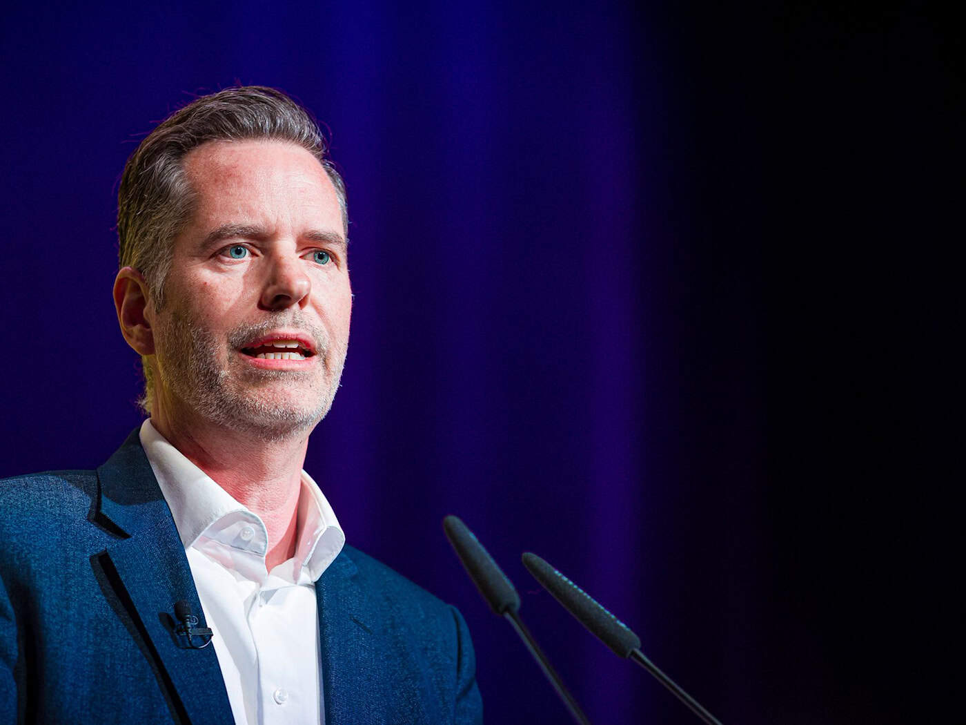 Christian Dürr kündigt den Rückzug vom FDP-Vorsitz an. (Archivbild) / Foto: Moritz Frankenberg/dpa