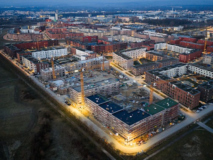 Dem aktuellen Wohnungsmarktbericht zufolge wird Niedersachsen bis 2045 rund 218.000 neue Wohnungen brauchen. (Archivbild) / Foto: Julian Stratenschulte/dpa