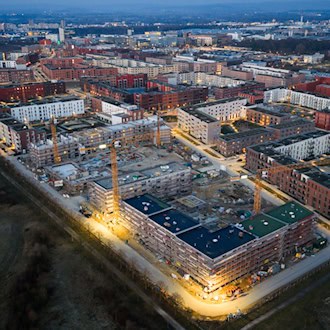 Dem aktuellen Wohnungsmarktbericht zufolge wird Niedersachsen bis 2045 rund 218.000 neue Wohnungen brauchen. (Archivbild) / Foto: Julian Stratenschulte/dpa