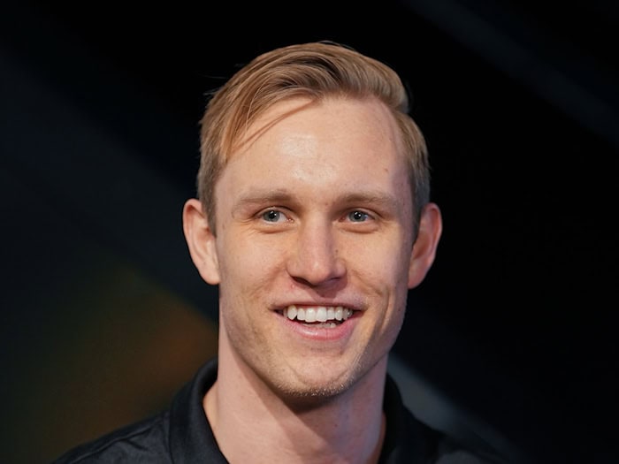 Marian Michalczik bleibt bis 2029 bei der TSV Hannover-Burgdorf. (Archivbild) / Foto: Soeren Stache/dpa