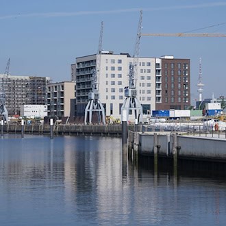 Die Informations- und Koordinierungsstelle Transformation Fischerei ist in der Hamburger Hafencity angesiedelt. (Archivbild)  / Foto: Marcus Brandt/dpa
