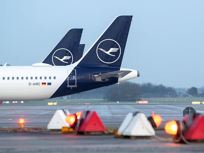 Der Pilotenstreik der Lufthansa hält zwei Tage an. / Foto: Daniel Bockwoldt/dpa