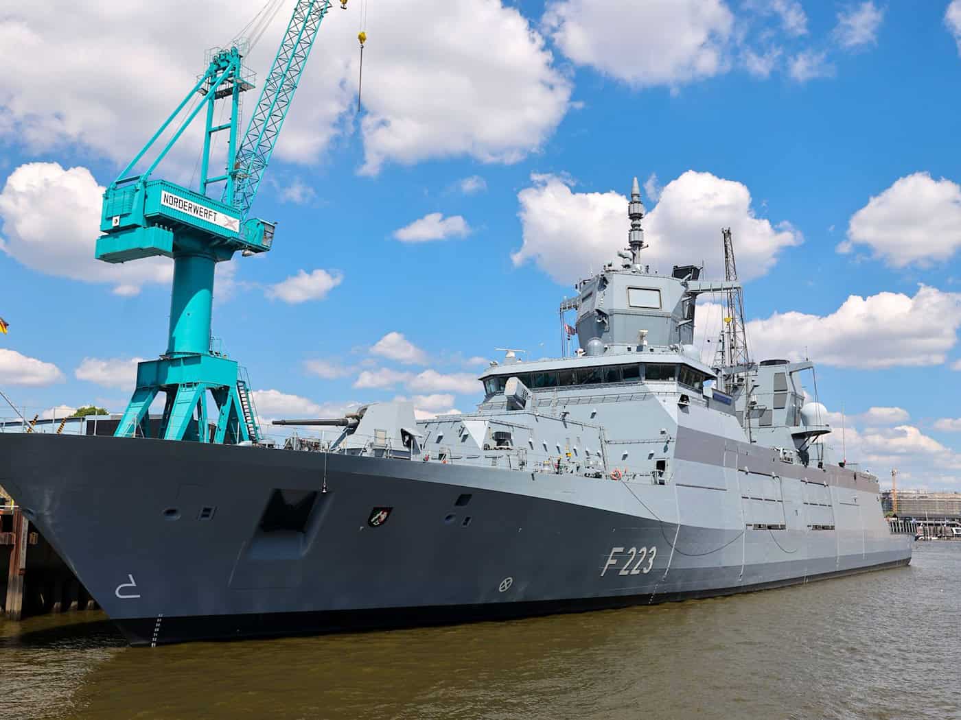 Mit dem Kauf des Marine-Spezialisten NVL erweitert Rheinmetall sein Geschäftsfeld. (Archivbild) / Foto: Christian Charisius/dpa